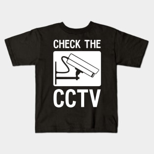 British Cop Show CCTV Kids T-Shirt